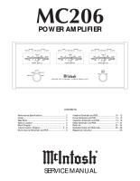 McIntosh MC-206 - Service manual